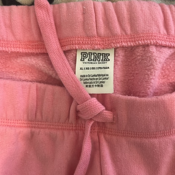 PINK Victoria's Secret Cozy Pink Hoodie and sweat pants. Size XL. - Picture 3 of 3